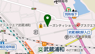 ニトリ武蔵浦和駅前店の地図画像