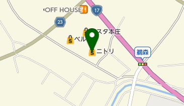 ニトリベスタ本庄店の地図画像