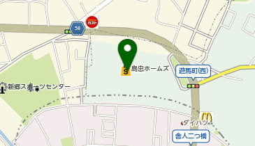 島忠ホームズ草加舎人店の地図画像
