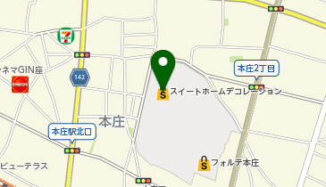 スイートデコレーションスイデコ・本庄店の地図画像