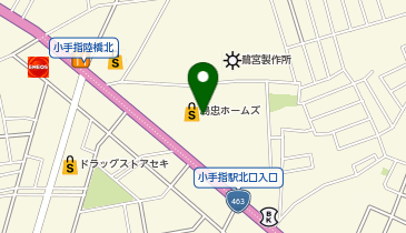ニトリ所沢店の地図画像