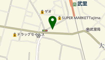 (有)服部書店の地図画像