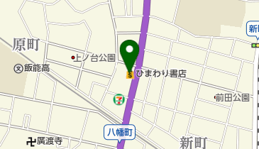 ひまわり書店の地図画像