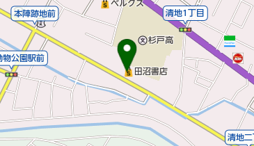 (有)田沼書店の地図画像