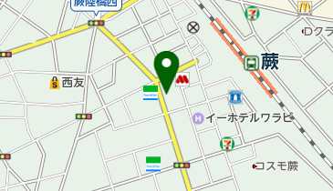 (有)内山書店の地図画像