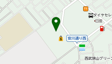 未来屋書店入間店の地図画像