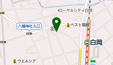 前田文具の地図画像