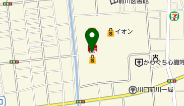 ヴィレッジヴァンガードイオンモール川口前川店の地図画像