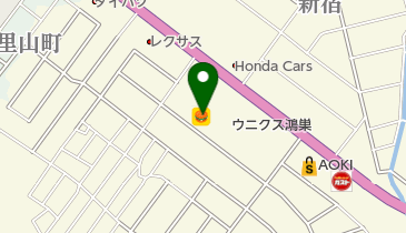 宮脇書店鴻巣店の地図画像