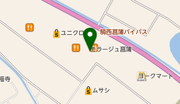 ACADEMIA菖蒲店の地図画像