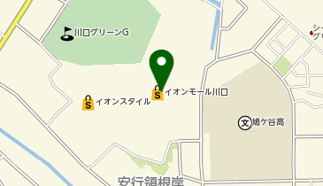 未来屋書店川口店の地図画像