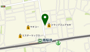 宝珠堂書店南桜井駅前北口店の地図画像