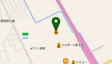 ヴィレッジヴァンガードららぽーと富士見の地図画像