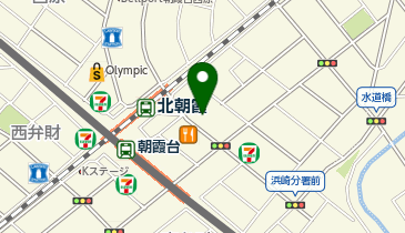ブックオフ朝霞台駅前店の地図画像