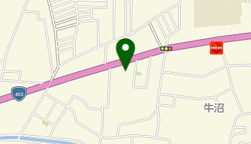 ブックオフ東所沢店の地図画像