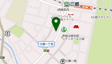 ブックオフ埼玉三郷店の地図画像