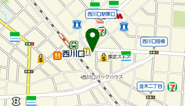 ブックオフ西川口駅東口店の地図画像