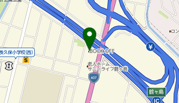 ブックオフ鶴ヶ島店の地図画像