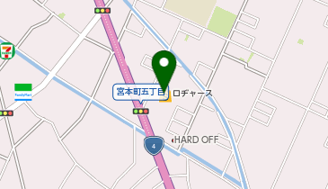 ロヂャース越谷店の地図画像