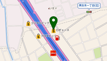 ロヂャース戸田店の地図画像