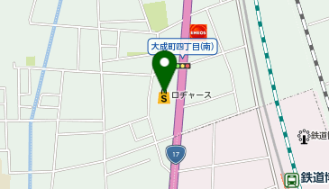 ロヂャース大成店の地図画像