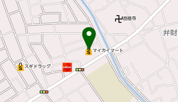 マイカイマート上尾店の地図画像