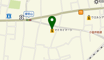 マイカイマート東所沢店の地図画像
