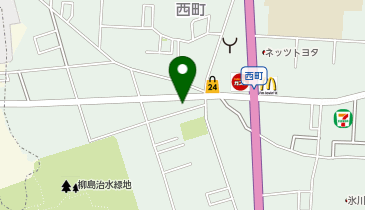 マルヤス草加店の地図画像