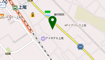マルヤス上尾店の地図画像