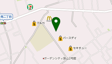 ダイソーヤオコー狭山北入曽店の地図画像