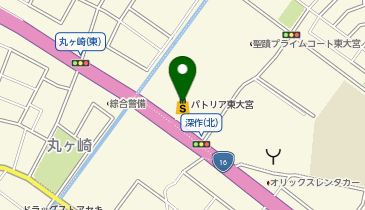 ダイソーパトリア東大宮店の地図画像