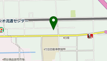 ダイソー行田店の地図画像