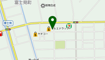ダイソーヤオコー行田藤原店の地図画像