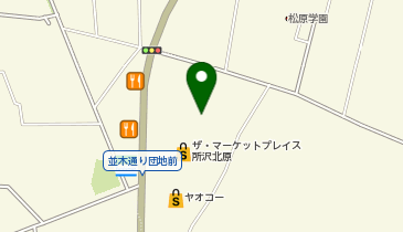ダイソーザ・マーケットプレイス所沢北原店の地図画像