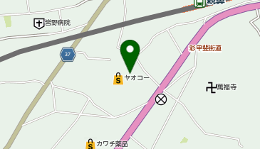 ダイソーヤオコー皆野ショッピングプラザ店の地図画像