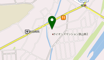 ダイソー狭山広瀬店の地図画像