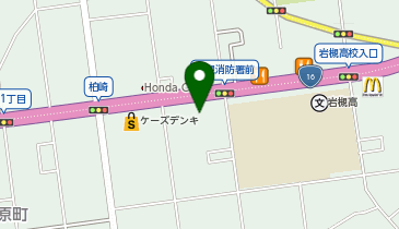 ダイソー岩槻城南店の地図画像