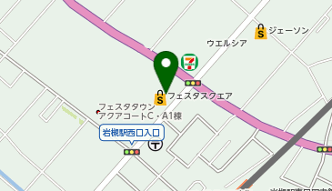 ダイソーヤオコー岩槻西町店の地図画像