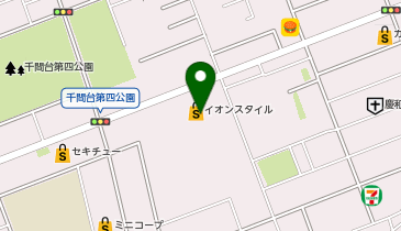 ダイソーイオンせんげん台店の地図画像