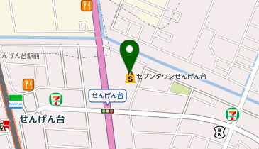 ダイソーセブンタウンせんげん台店の地図画像