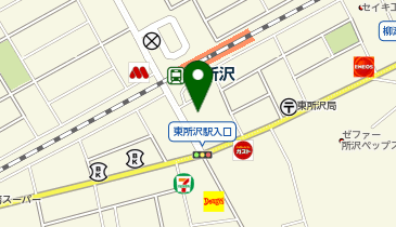 ダイソー東所沢駅前店の地図画像
