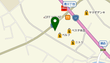 ダイソーベスタ本庄店の地図画像