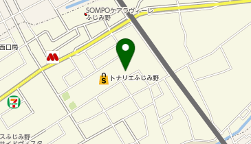 Seriaトナリエふじみ野店の地図画像