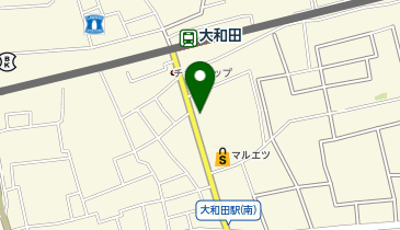 ワッツウィズ大和田セイジョー店の地図画像