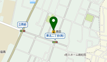 ダイソー島忠新座店の地図画像