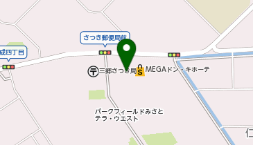 ダイソーMEGAドン・キホーテ三郷店の地図画像