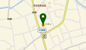 ダイソーイオン八潮南店の地図画像