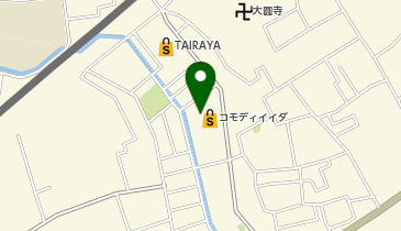 ダイソーコモディイイダ大宮七里店の地図画像