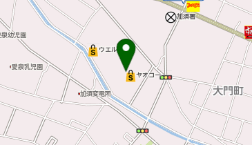 ダイソーヤオコー加須店の地図画像