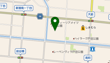 ダイソースーパーバリュー戸田店の地図画像